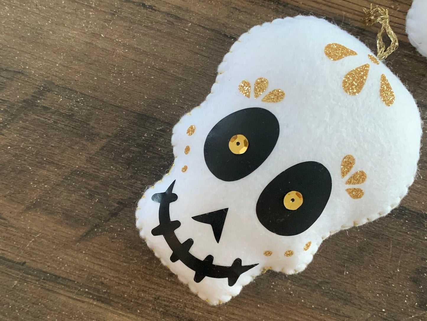 Décoration Halloween - Tête de mort / Fantôme - Calavera