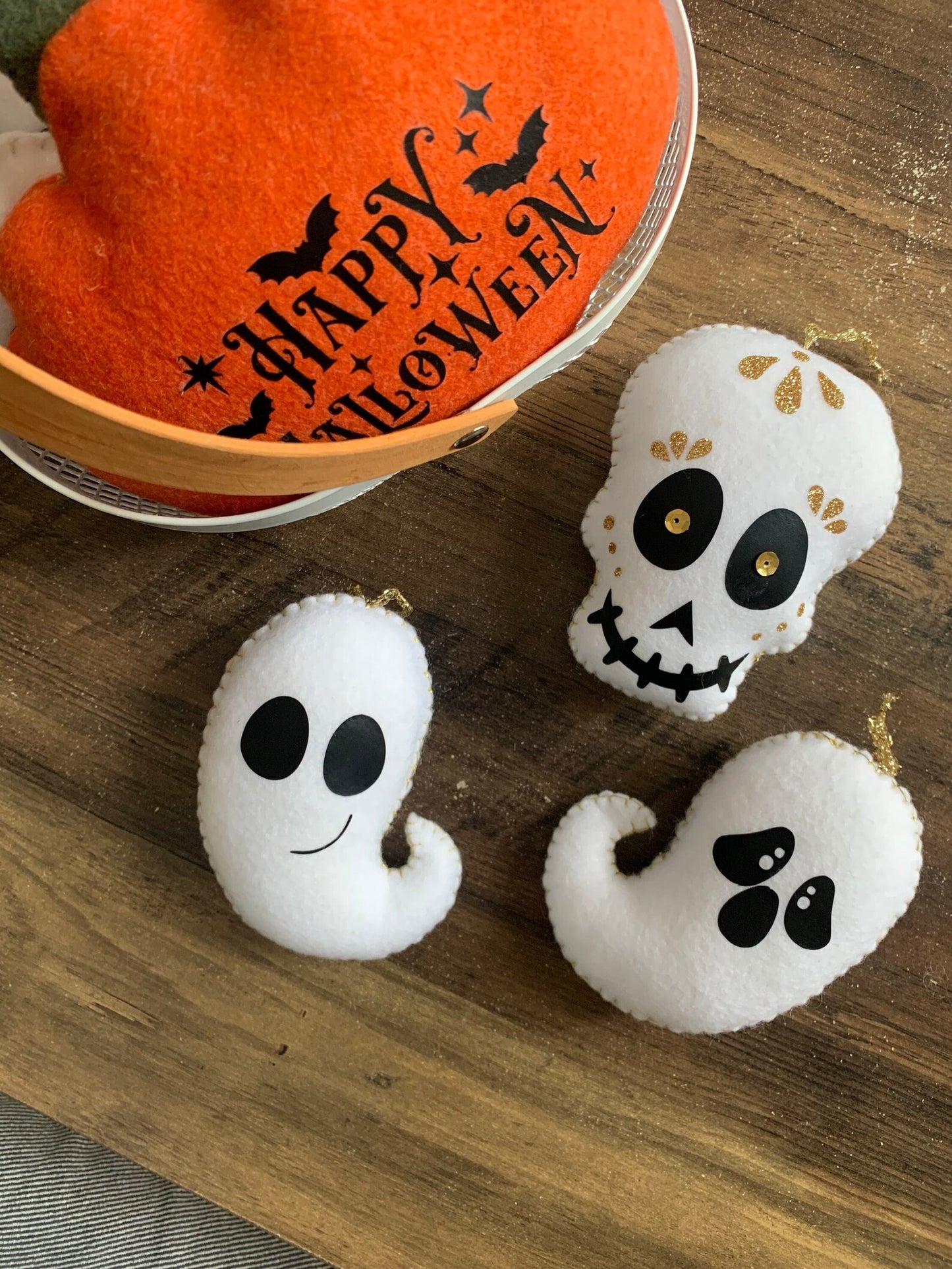 Décoration Halloween - Tête de mort / Fantôme - Calavera