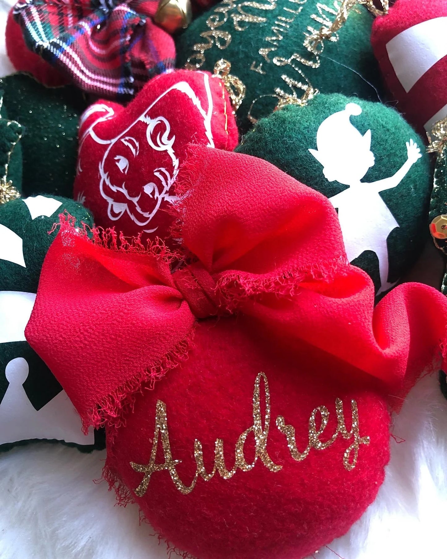 Boule de Noël prénom - boule de Noël à personnalisée - Noël décoration