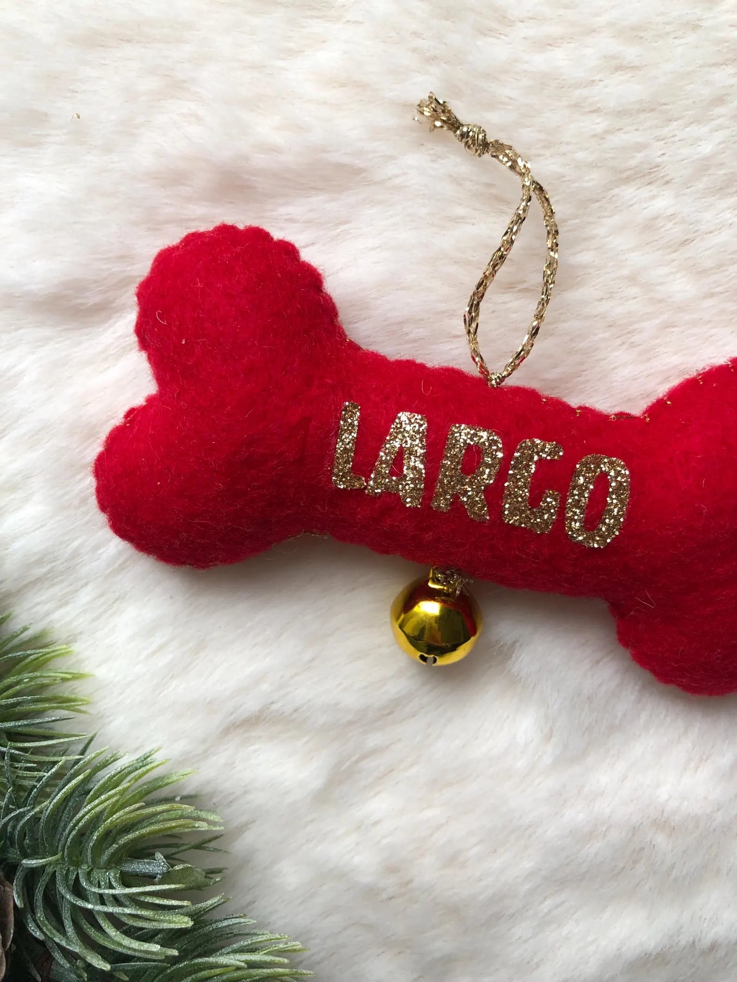 Boule de Noël prénom - boule de Noël à personnalisée - Noël décoration