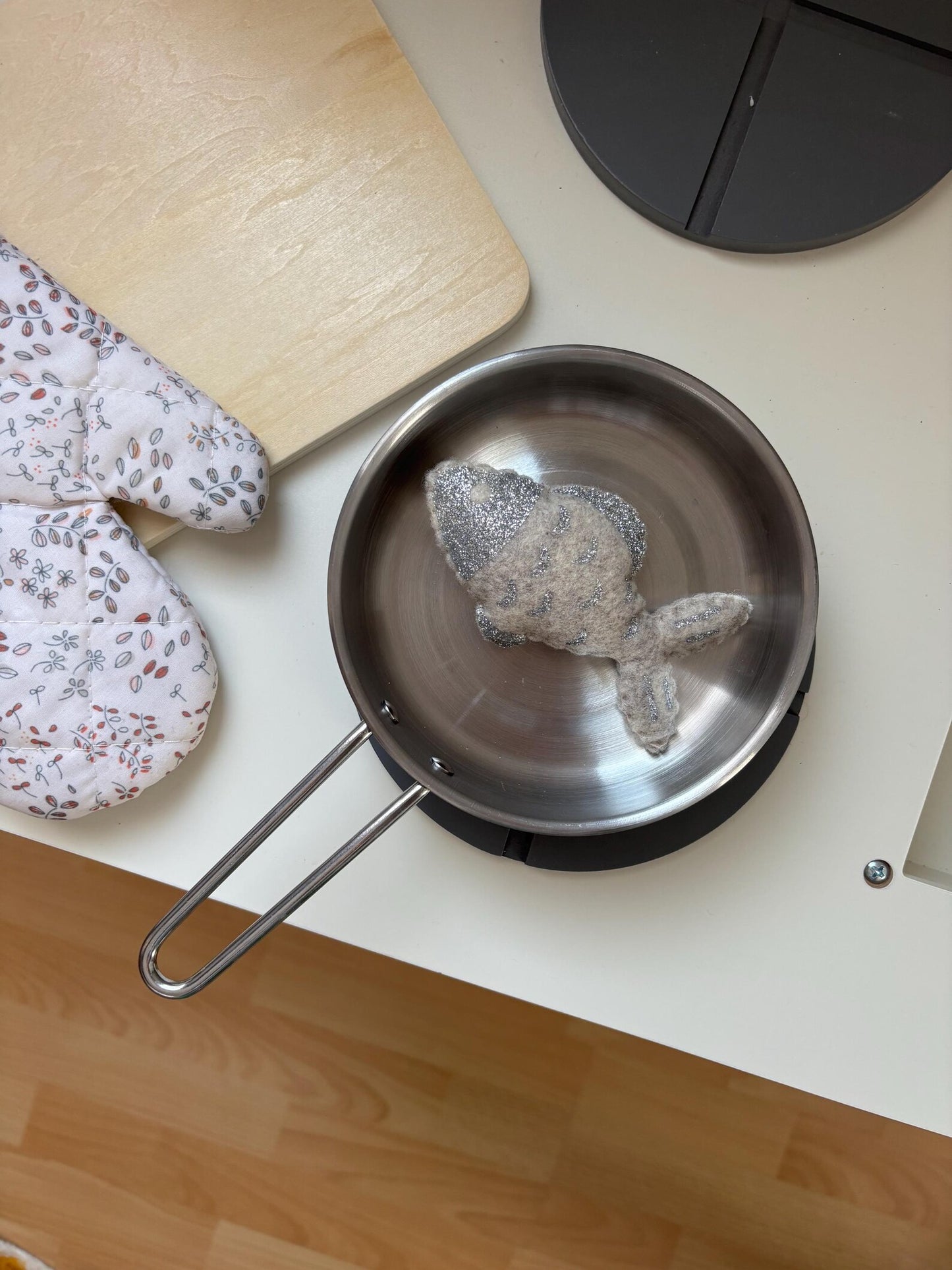 Poisson en feutrine - dînette enfant